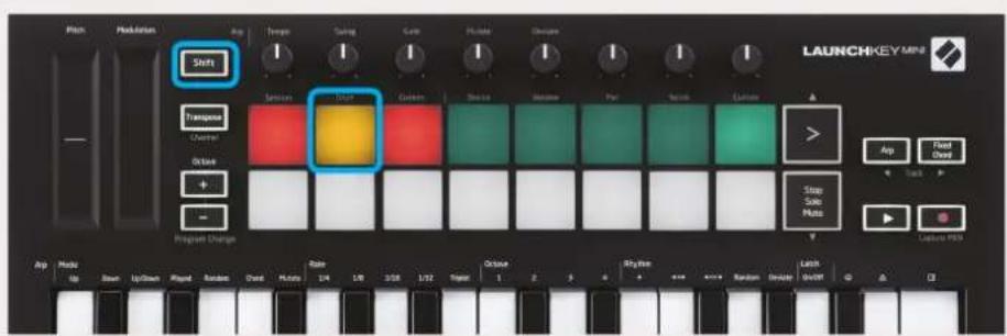 NOVATION Launchkey Mini MK3 - Mode batterie (« Drum Mode ») - 1