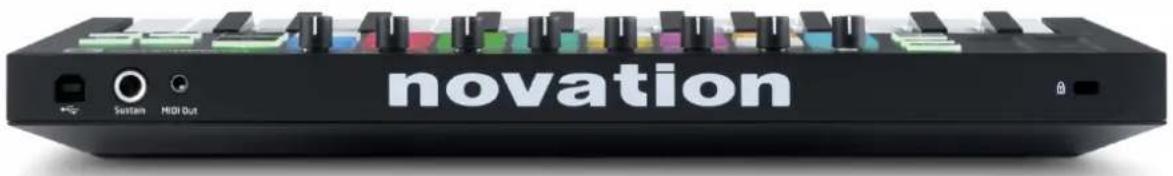 NOVATION Launchkey Mini MK3 - Vue arrière - 1