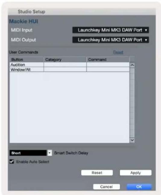 NOVATION Launchkey Mini MK3 - Utilisation du mélangeur de Pro Tools - 4
