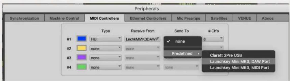 NOVATION Launchkey Mini MK3 - Configuration de Pro Tools - 2