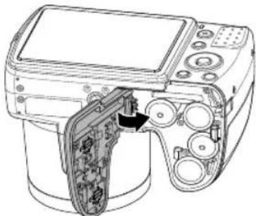 MEDION LIFE X44000 - Inserimento delle batterie - 4