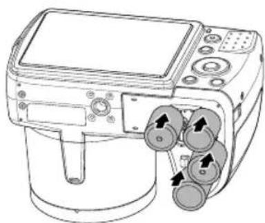 MEDION LIFE X44000 - Inserting batteries - 3