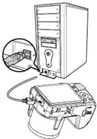 MEDION LIFE X44000 - Conectar el cable USB - 1