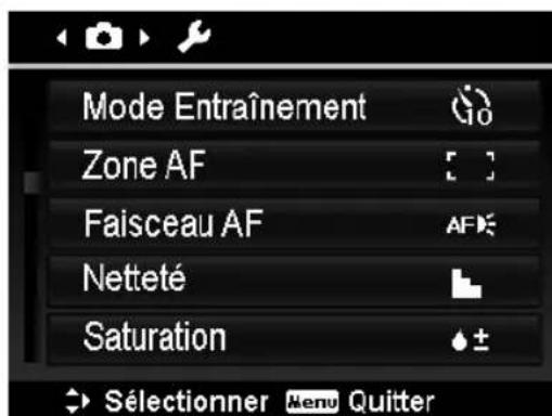 MEDION LIFE X44000 - Le menu Prise de vue - 1