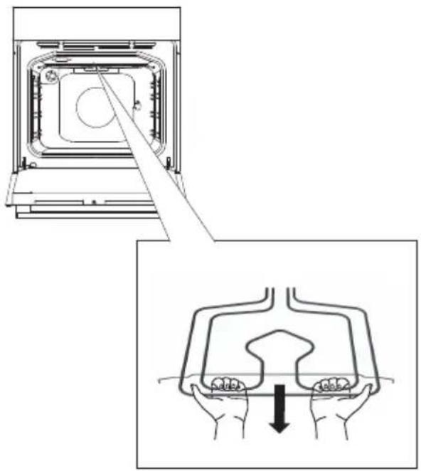 GORENJE BO735E11B - NETTOYAGE DE LA VOÛTE DU FOUR - 1