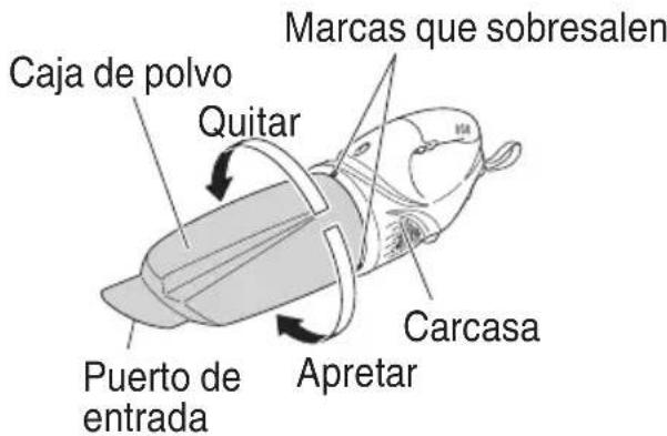 HITACHI R 18DSAL - Montaje y desmontaje del filtro y el prefiltro - 1