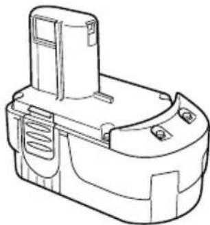 HITACHI CR 18DMR - Batterie (EB1830HL) - 1