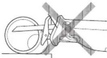 HITACHI CR 18DGL - CAUTION - 2