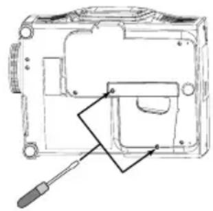 HITACHI CPSX5600W - Remplacement de la lampe - 1