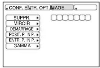 HITACHI CPSX5600W - Menu Image - 1