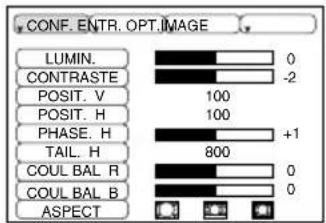 HITACHI CPSX5600W - Menu de mise en oeuvre - 1
