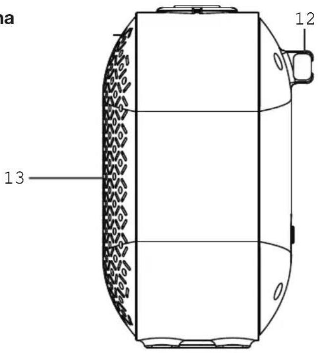 SALORA DAB3015FM - Side view - 1