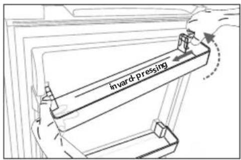Everglades EVCO113 - Remove door rack - 1