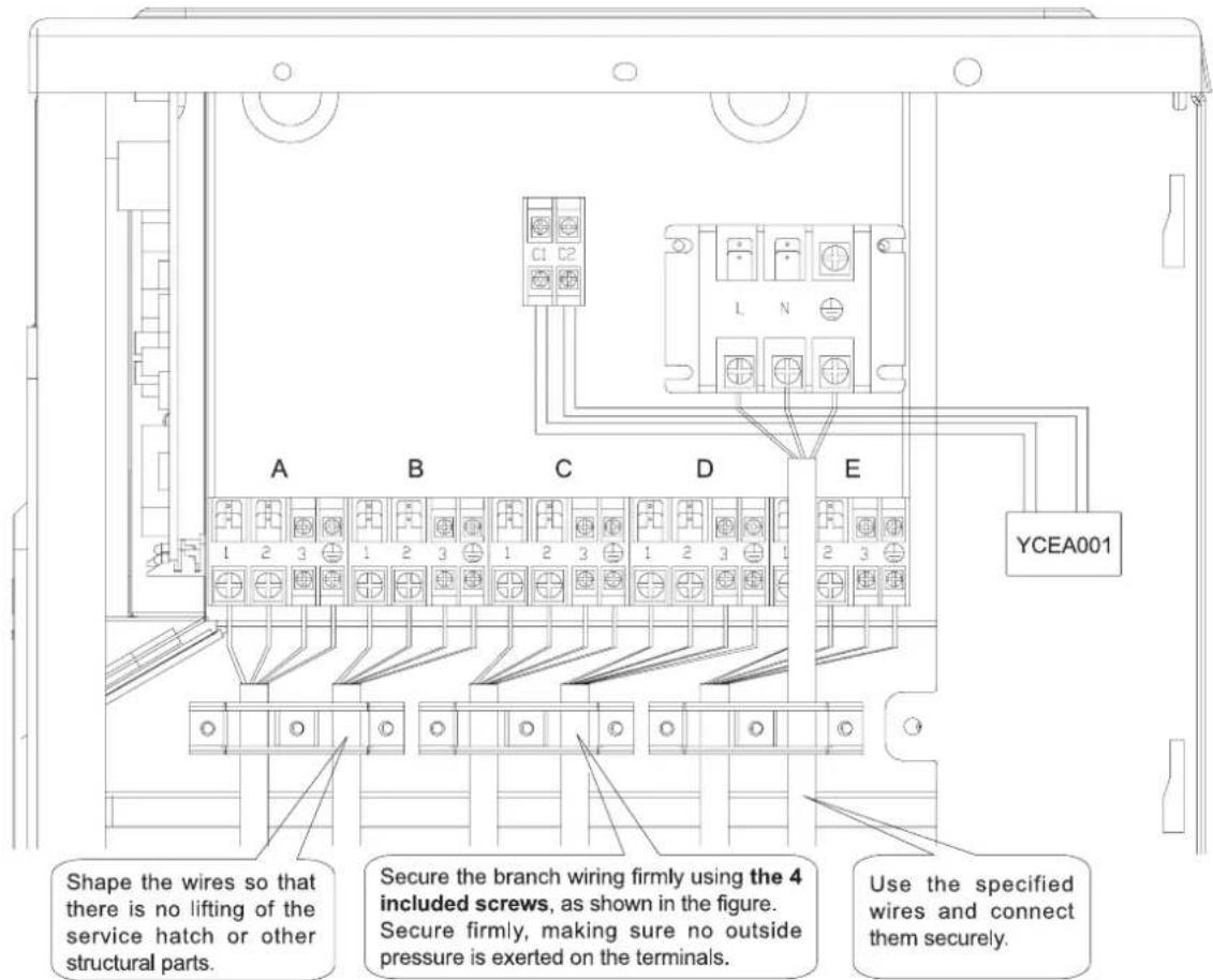 HAIER 5U34HS1ERA - Example wiring diagram. - 1