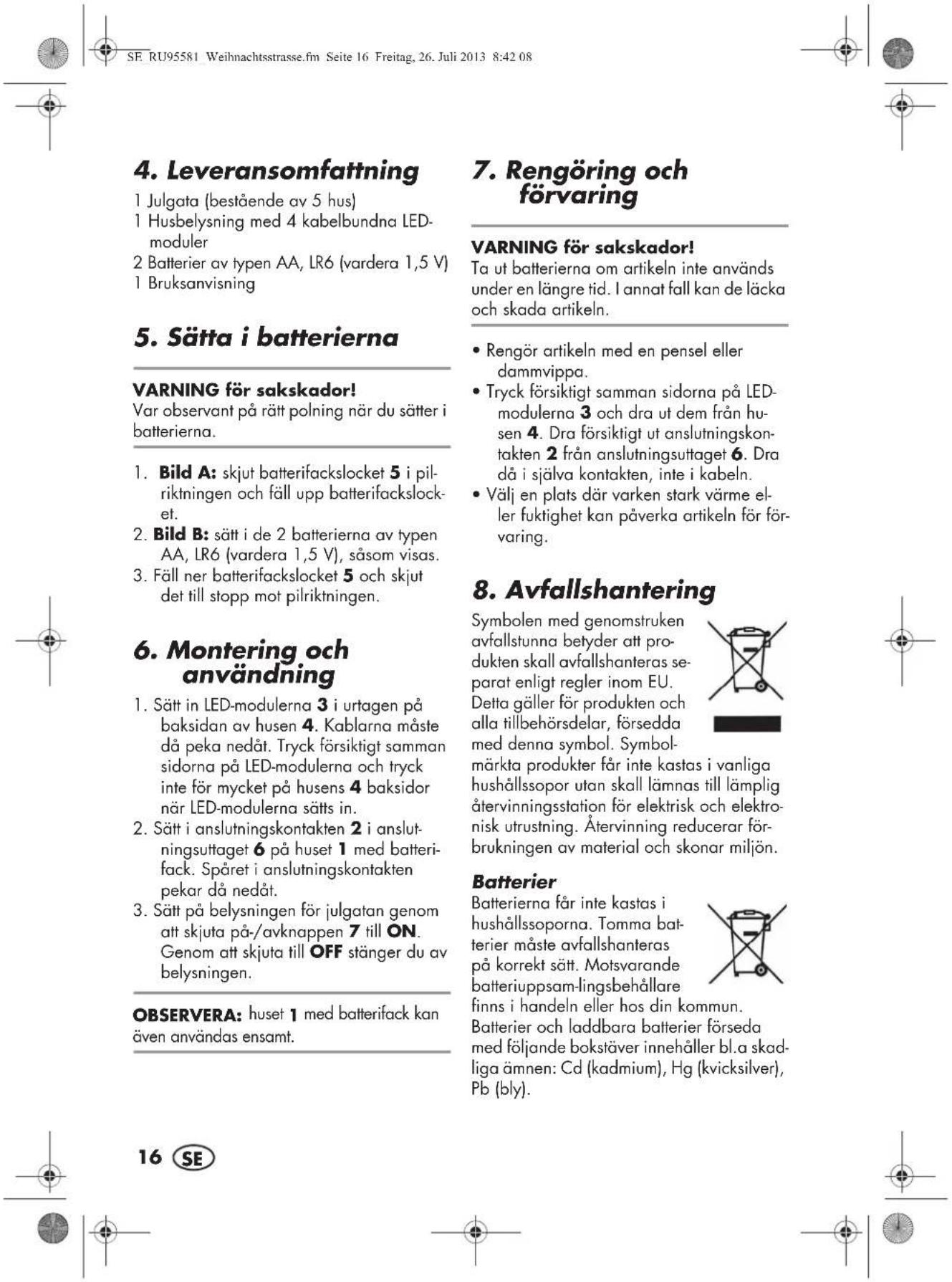 MELINERA IAN 95581 - Avsedd användning - 3