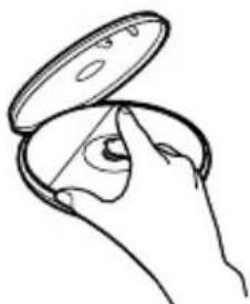 SONY DNF430 - Pour retirer le cd - 1