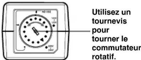 SONY DNF430 - Pour les modèles avec sélecteur de tension intégré dans l'adaptateur secteur fourni - 1