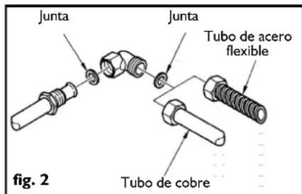 FRANKE FHM 301 1TC - Conexión al tubo del gas - 1