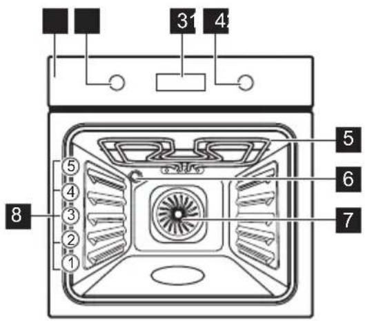 FAURE FOP37907XE - VUE D'ENSEMBLE - 1