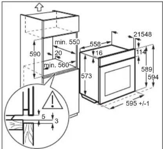 FAURE FOP37907XE - INSTALLATION - 3