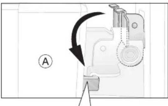 Juno Electrolux JEH11001E - Accrochage de la porte du four - 3