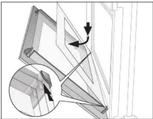Juno Electrolux JEB55301E - Montage des vitres de la porte - 2