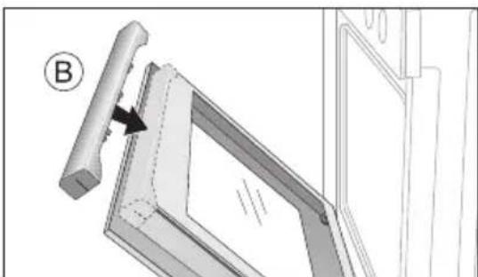 Juno Electrolux JEB55301E - Montage des vitres de la porte - 3