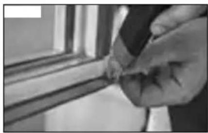INVENTUM AC901 - INSTALLATION OF THE WINDOW SEAL SET - 7