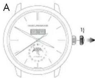 Girard-Perregaux 1966 4953511131BB60 - Heure et minute - 1