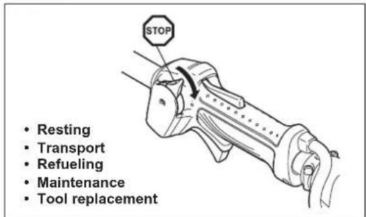 MAKITA ER2650LH - Refueling - 3