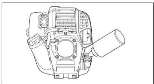 MAKITA ER2650LH - Ponto 1 sobre a Substituição do oleo: "Tampa de oleo" - 3