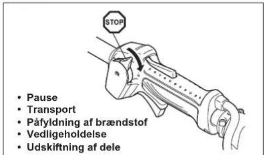 MAKITA ER2650LH - Pafyldning af brandstof - 3