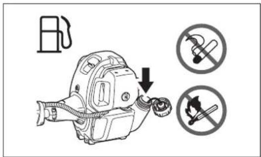 MAKITA ER2650LH - Brandstof bijvullen - 5