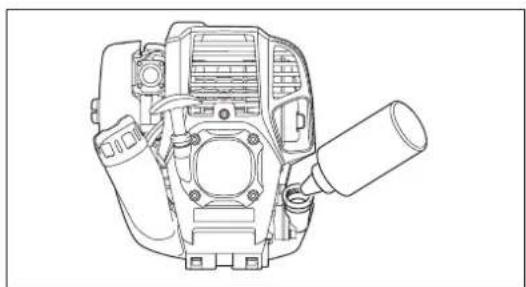 MAKITA ER2650LH - Punto 1 della sostituzione dell'olio: "Tappo dell'olio" - 3