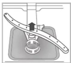 HOTPOINT-ARISTON LFF 8M019 X EU - Cleaning the spray arms - 2