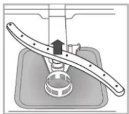 HOTPOINT-ARISTON LFF 8M019 X EU - Reinigung der Spruharme - 2