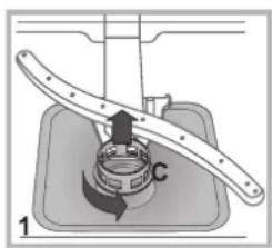HOTPOINT-ARISTON LFF 8M019 X EU - Cleaning the filters - 1