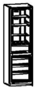 PROLINE PLC260WH - INVERSION DES PORTES - 6