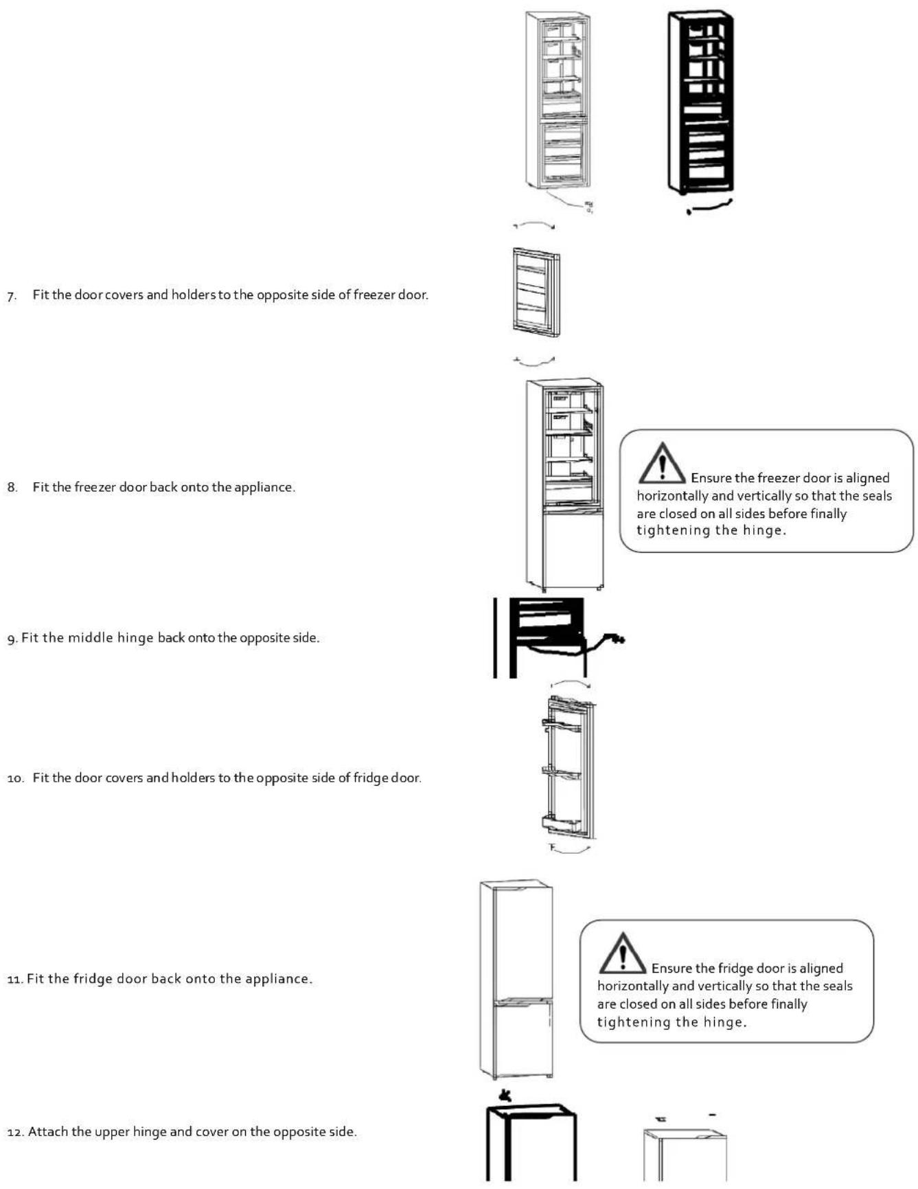 PROLINE PLC260WH - DOOR CONVERSION - 9