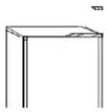 PROLINE PLC260WH - INVERSION DES PORTES - 1