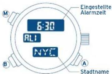 FESTINA F6716 - E- NUTZUNG DER ALARM-FUNKTIONEN - 1