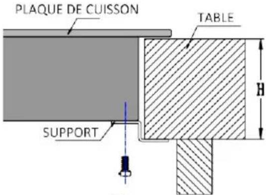 OCEANIC OCEATV4ZSE - Avant de poser les supports de fixation - 4