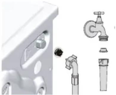 FAR LF610BE16W - Nettoyage les filtres d'arrivée d'eau - 1