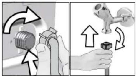 FAR LF610BE16W - Raccordement de l'arrivée d'eau - 3