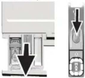 FAR LF610BE16W - Nettoyage du bac à produits - 1