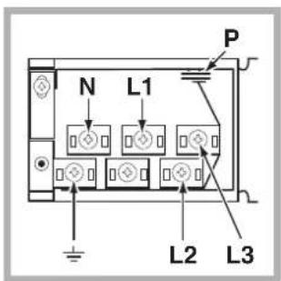 INDESIT HIM 506 EK.A IX2 - Fitting the power supply cable - 3