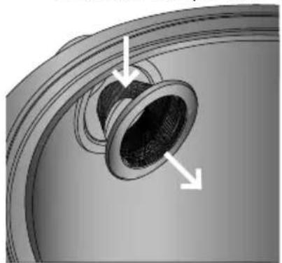 GRAEF WK 401 - RETIRER LE FILTRE À TARTRE EN ACIER INOXYDABLE - 1