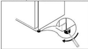 DAEWOO FRNQ22FCX - Si la porte du réfrigérateur est plus basse que celle du congélateur... - 1