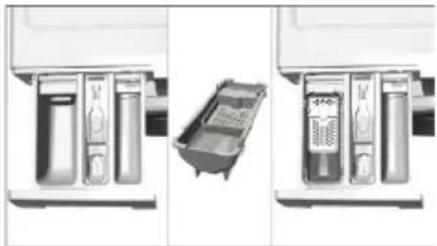 BEKO WTV 7731 XW0 - Als het product voorzien is van een houder voor vloeibaar wasmiddel: - 1