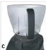 BLACK & DECKER FP2500MC - HOW TO INSERT AND REMOVE THE CENTER POST - 2